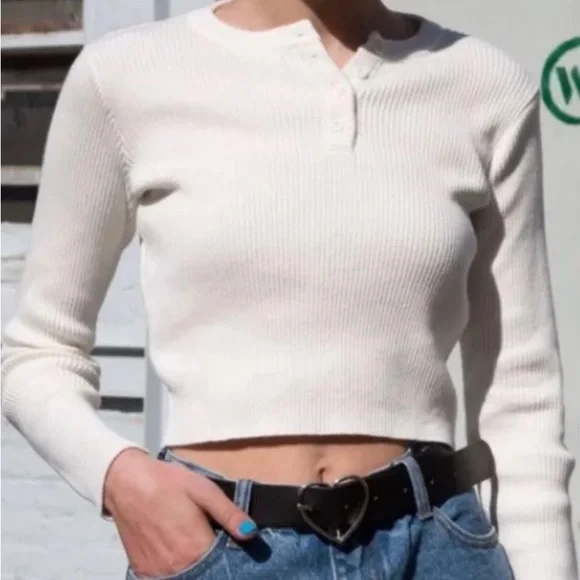 BRANDY MELVILLE Delilah knit top